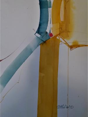 Primary Balance (watercolor) Primary Balance (watercolor)