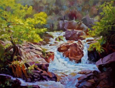 The Creek of Inglis Falls, Ontario