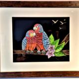 Parrots and Plumeria