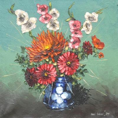 Bouquet of flowers 3, 40cm x 40cm, 2011 Bouquet of flowers 3, 40cm x 40cm, 2011