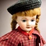 Hand crocheted beret
