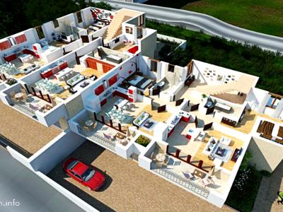 3D Floor Plans for Houses Design by Architectural Rendering Companies - San Antonio, Texas