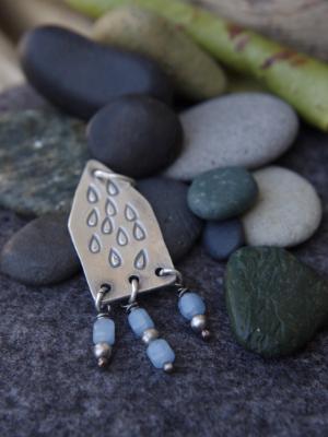*SOLD OUT* Rainy day home - Sterling silver pendant *SOLD OUT* Rainy day home - Sterling silver pendant