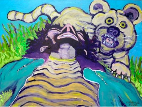 DO NOT TRY TO OUTRUN THE LION