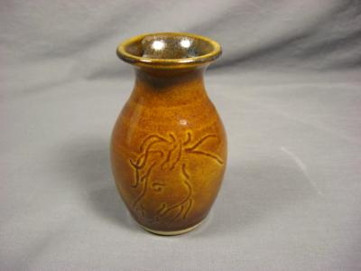 110928.A Mini Vase with Horse Head Design 110928.A Mini Vase with Horse Head Design