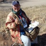 Fighting the wind at Ghost ranch