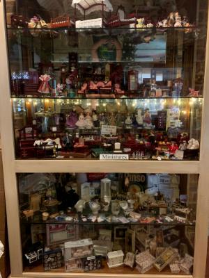 Cabinet of available miniatures