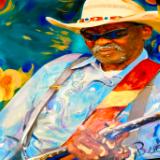 Blues great Clarence Gatemouth Brown 