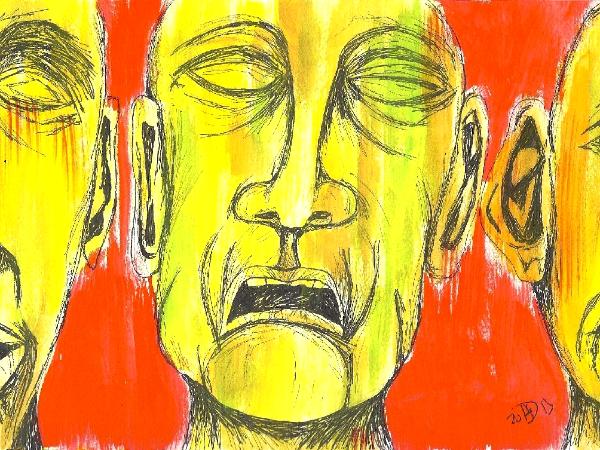The Strange Folk: Experimental # 9 aka: From out of the blood they emerged.