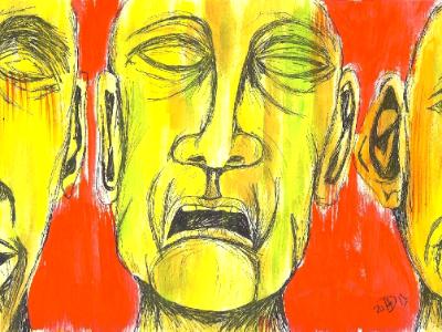 The Strange Folk: Experimental # 9 aka: From out of the blood they emerged.