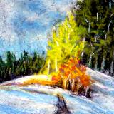 Snowy Hillside 