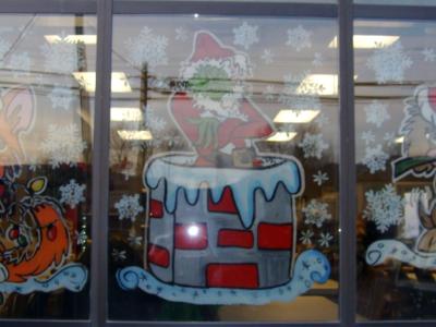 cat puppy with Grumpy green guy