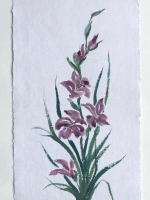 28x20" Purple Glads (private collection) 28x20" Purple Glads (private collection)