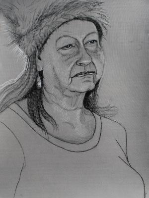 Barbara in a Fur Hat Barbara in a Fur Hat