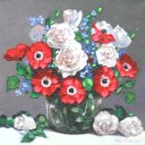 Bouquet of flowers 5, 50cm x 50cm, 2014