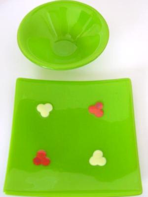 Green chips and dip set Green chips and dip set