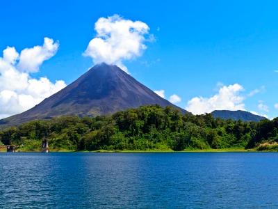 Arenal Volcano and Lake Arenal Volcano and Lake