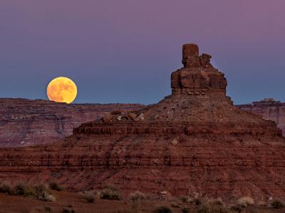 Moonrise in the Valley of the Gods Moonrise in the Valley of the Gods