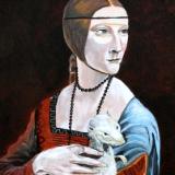 Portrait of a Woman with an Ermine