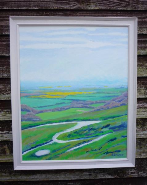 At the Uffington White Horse
