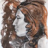 Anne:  Profile in Brown