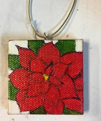 Poinsettia Ornaments Poinsettia Ornaments