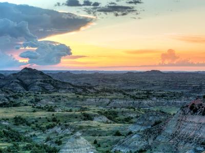 Painted Canyon Sunset Painted Canyon Sunset