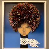 Blue Dots (24x28 inches)