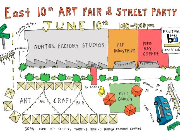 June 10th Art Fair Norton Factory Studios