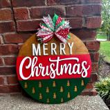 Merry Christmas with trees