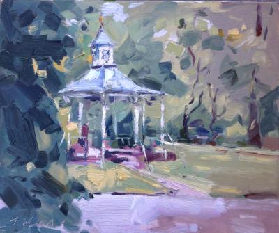 The Bandstand in May, Swindon Old Town Gardens