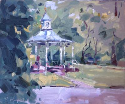 The Bandstand in May, Swindon Old Town Gardens The Bandstand in May, Swindon Old Town Gardens