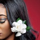 White Gardenia Hair Clip