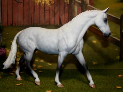 Peter Stone BRAIDED MANE PONY - Custom Repaint