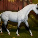 Peter Stone BRAIDED MANE PONY - Custom Repaint