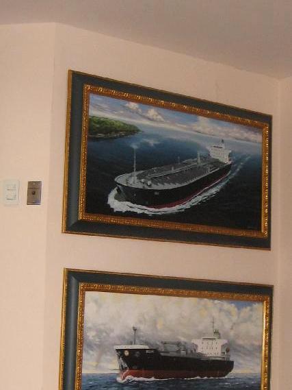 Ecuadoarian oil carrier "Napo", 120cm x 60cm, 2013