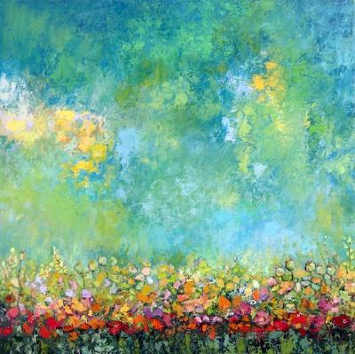Remembering Bliss / SOLD / 36 x 36