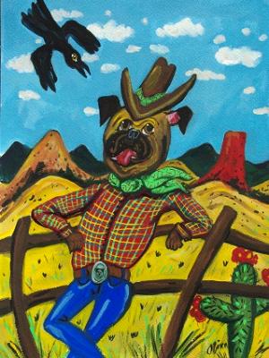 Puggy Cowboy Puggy Cowboy