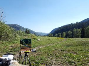 Painting in the San Juan Mountains