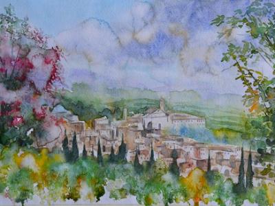 View of Asis (Italy), 25cm x 35cm, 2016 View of Asis (Italy), 25cm x 35cm, 2016
