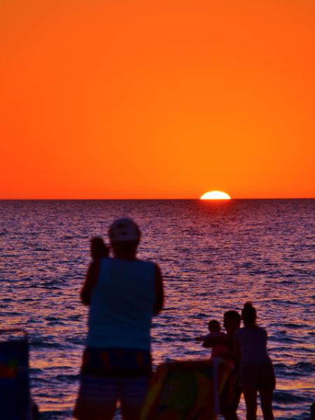 Sunset. April 4,2018. Manasota Key. Florida