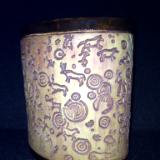 Petroglyph Oblong Vase