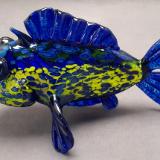  #06172306 tropical fish 6''HX6''W10.5''L $350.00