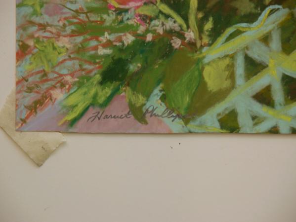 138/S20 Blue with yellow flowers