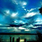 Moonlight over Northern Wairoa  River