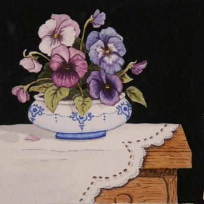 'Pansies' SOLD