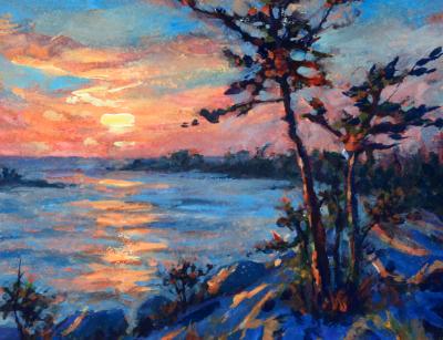 Morning Cheering, Georgian Bay, Ontario