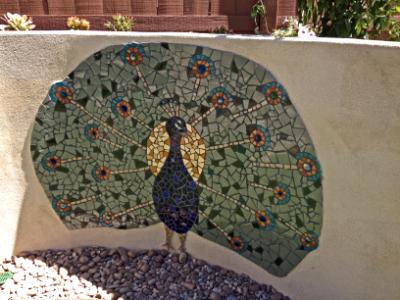 Mosaic wall Mosaic wall
