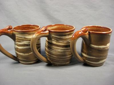 110710.DEF Multi-Clay Mugs