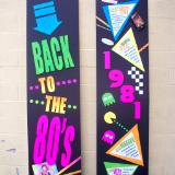 1980's Party Panel Backdrops